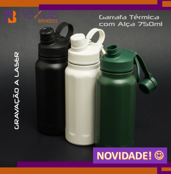 GARRAFA TÉRMICA TOP NOVIDADE