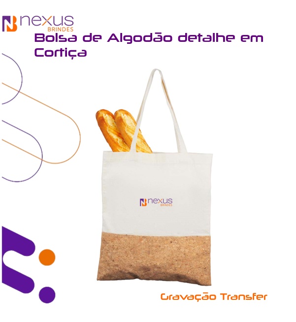 sacola algodão